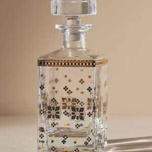 Anthropologie Bistro Tile Decanter
